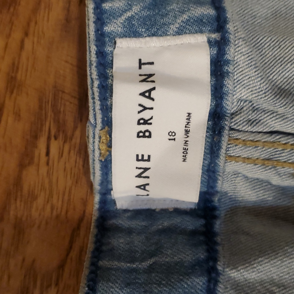 NwT Lane Bryant Signature Fit Wide Leg Jeans Sz 18 New - Picture 6 of 11